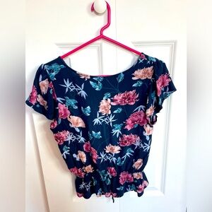 Blue blouse, XS, Aeropostale